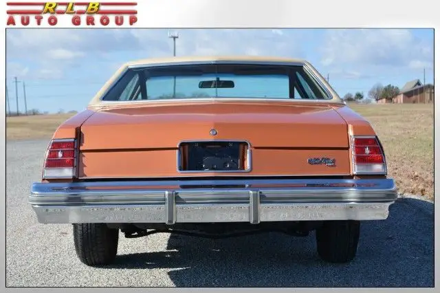 1977 monte carlo one owner totally original 41,000 miles! one of a kind!