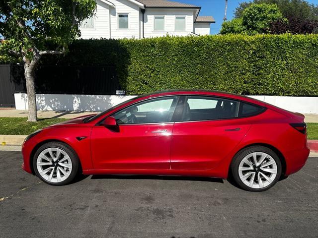 2022 tesla model 3 standard range