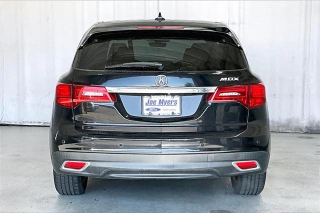 2016 acura mdx 3.5l acurawatch plus package