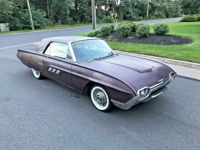 1963 ford thunderbird landau rebuilt 390 with air conditioning no reserve