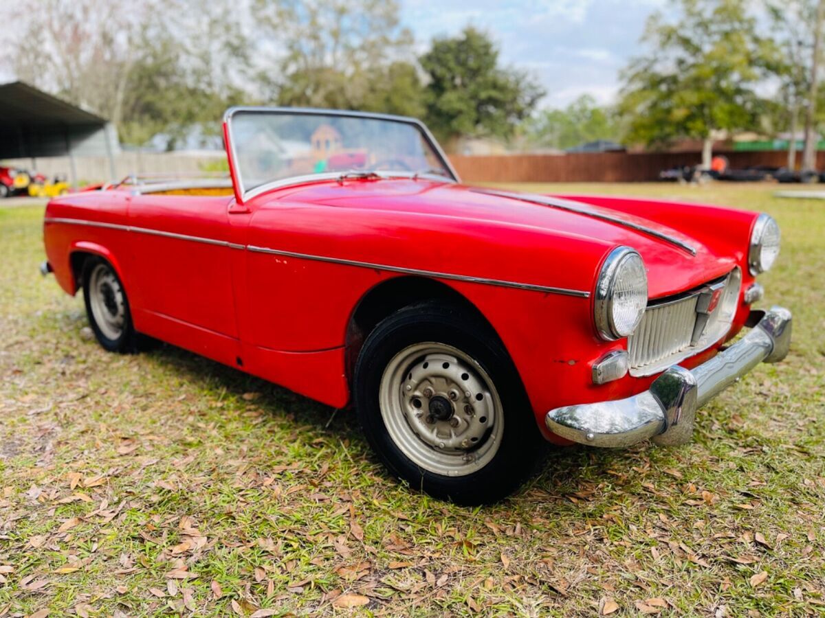 1962 mg midget roadster mk1 convertible barn garage find no reserve