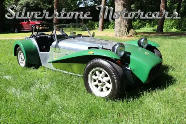 1965 lotus 7 green and polished aluminum autocross 4 speed fast