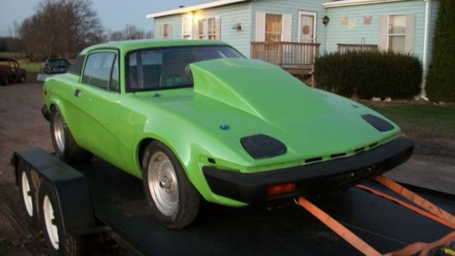 1978 triumph tr7 drag car big block chevy powerglide lots of new parts
