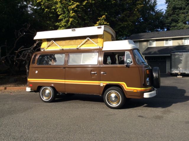 79 champagne edition riviera bay window full camper bus van rebuilt engine/trans
