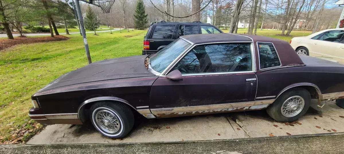 1988 chevrolet monte carlo ls with 305 v8 for sale by owner