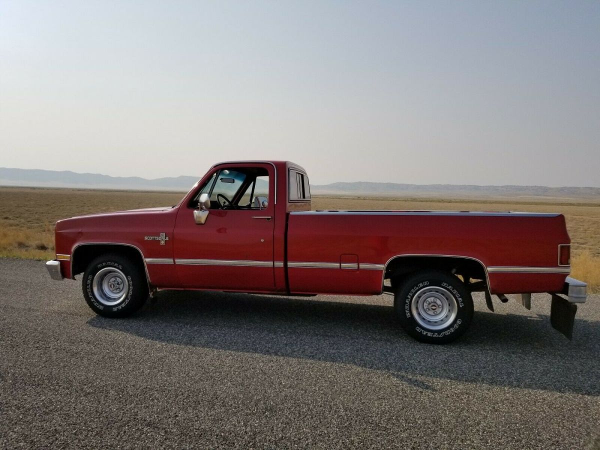 1985 chevrolet scottsdale c10 2wd lwb * clean very original squarebody!