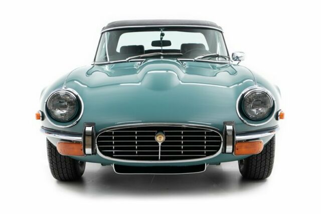 1973 jaguar e-type, turquoise with 0 available now!