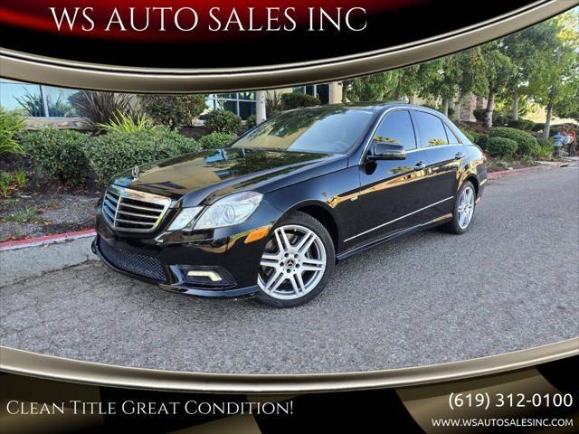 2010 mercedes-benz e-class e 550 luxury 4dr sedan