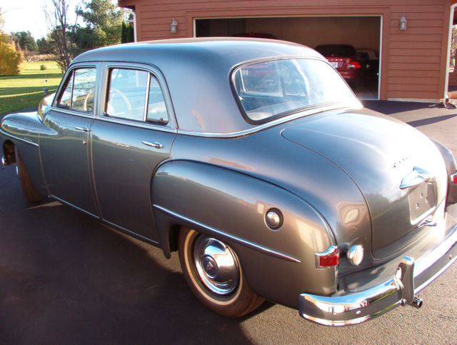 1950 plymouth deluxe make a offer or trade for a british car or ?