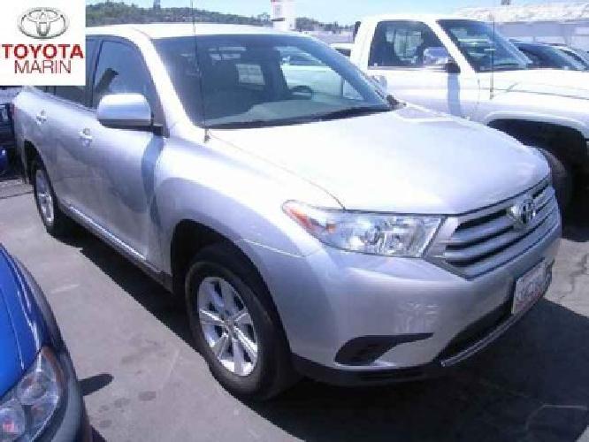 2012 toyota highlander v6 2wd..one owner in san rafael, ca