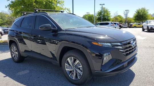 2024 Hyundai Tucson hybrid blue