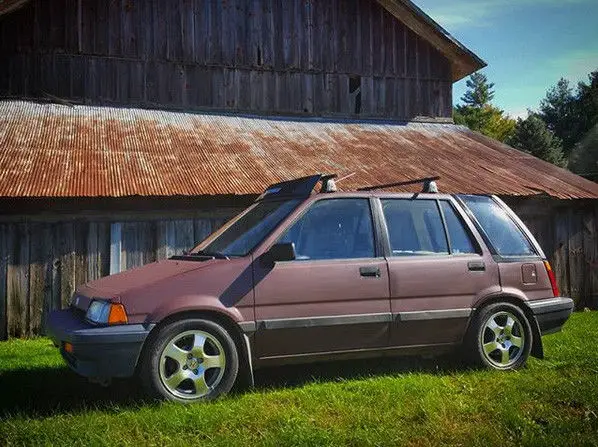 1987 honda civic wagon 5spd rt4wd