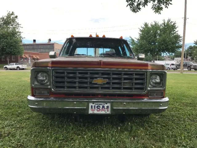 1976 chevrolet c30 patina bagged dually
