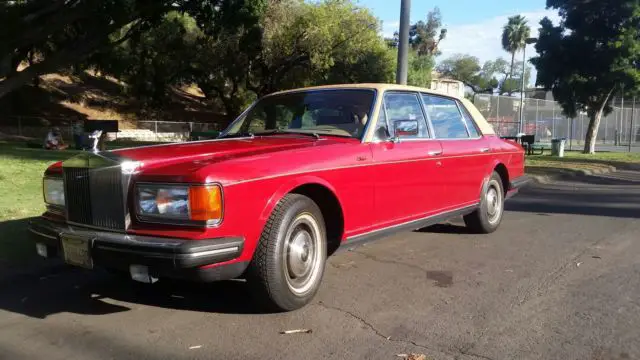 1985 rolls royce silver spur no reserve