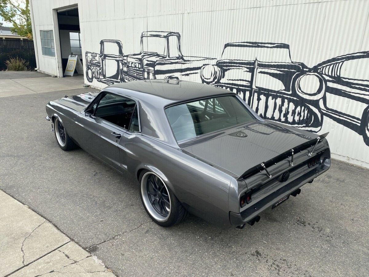 1967 ford mustang 9868 miles gray coupe