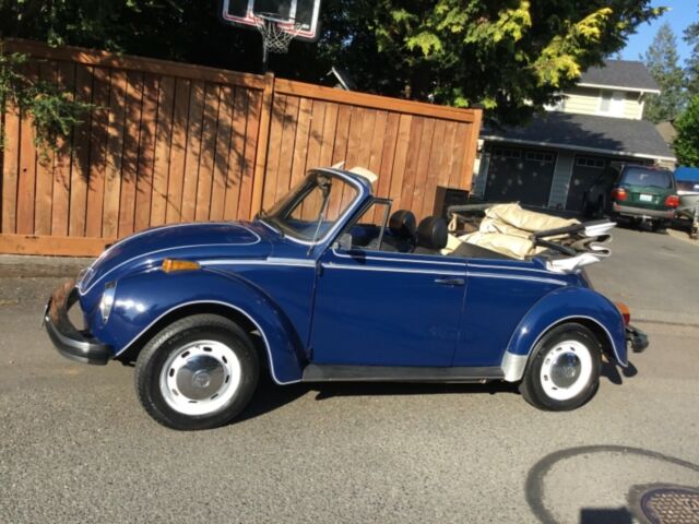 1978 super beetle bug convertible karmann edition vw volkswagen fuel injected