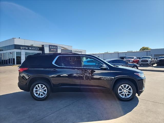 2021 chevrolet traverse lt leather