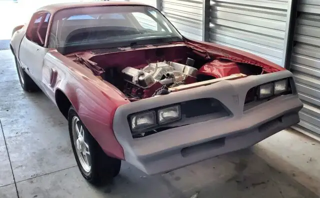1977 pontiac firebird trans am coupe grey rwd manual