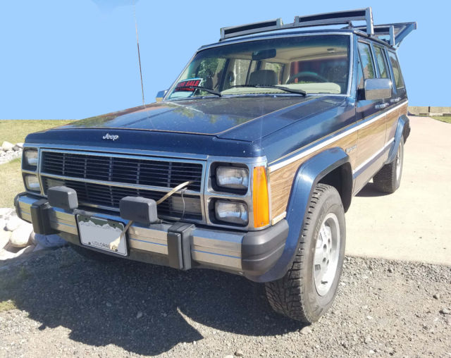 1989 amc jeep xj wagoneer limited edition 4 door utility 4x4