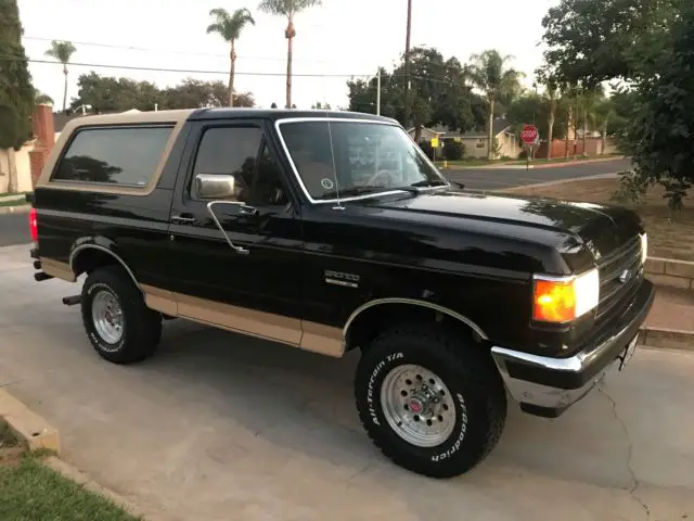 1991 ford bronco eddie bauer edition 4x4 garage kept all original