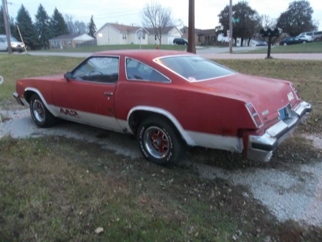 1977 oldsmobile crimson red 442 4-speed