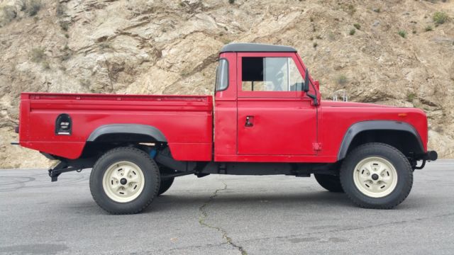 1987 land rover 110 hcp high capacity pickup. turbo diesel. rhd