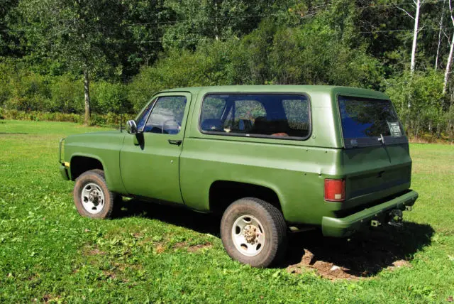 chevrolet m1009 military blazer - nv4500 swap