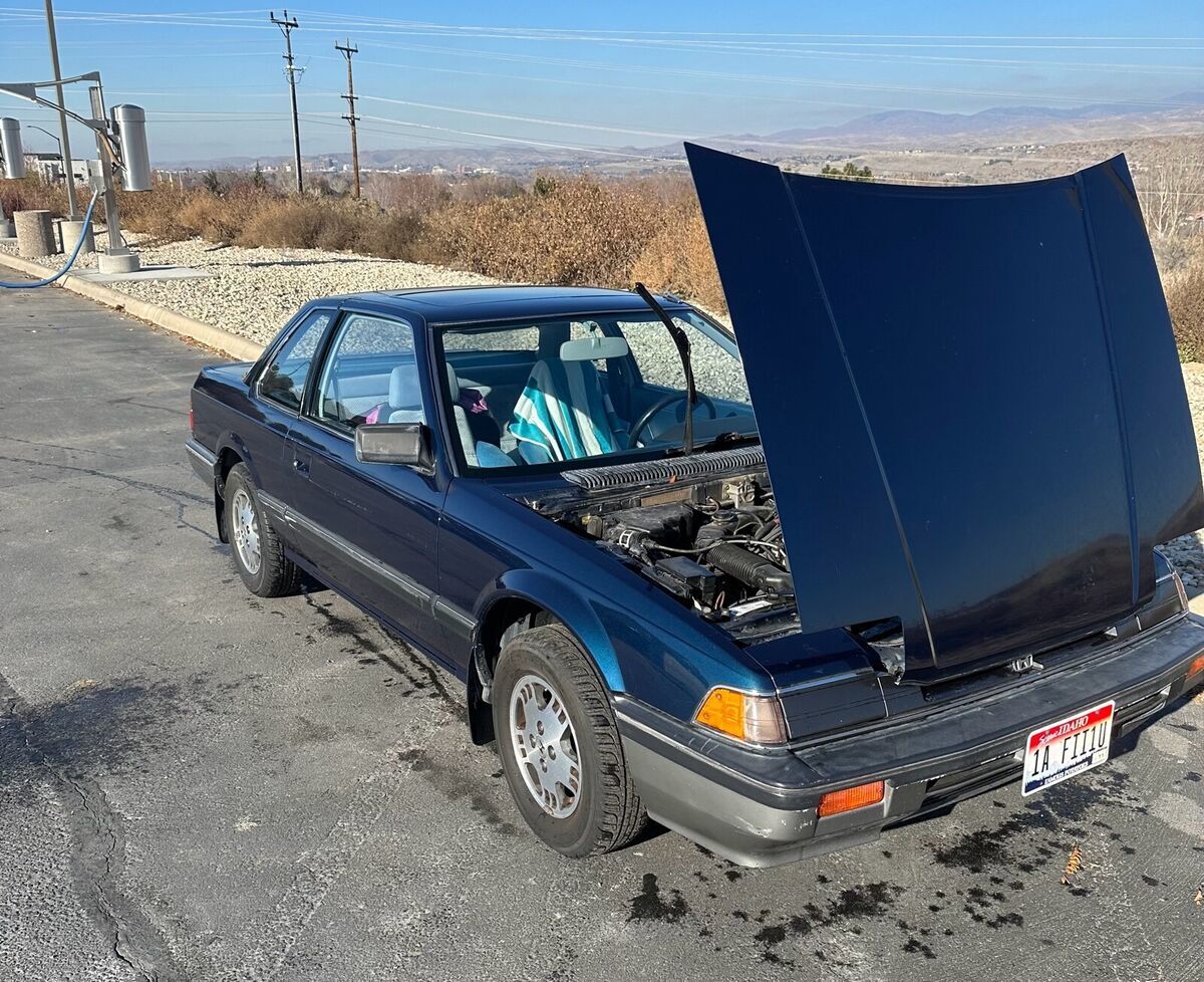1984 honda prelude coupe blue fwd automatic 1800