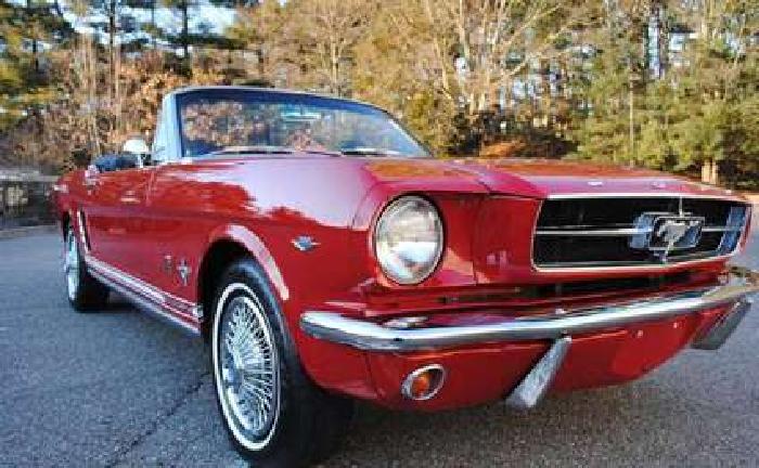 1966 mustang convertible in roosevelt island, ny