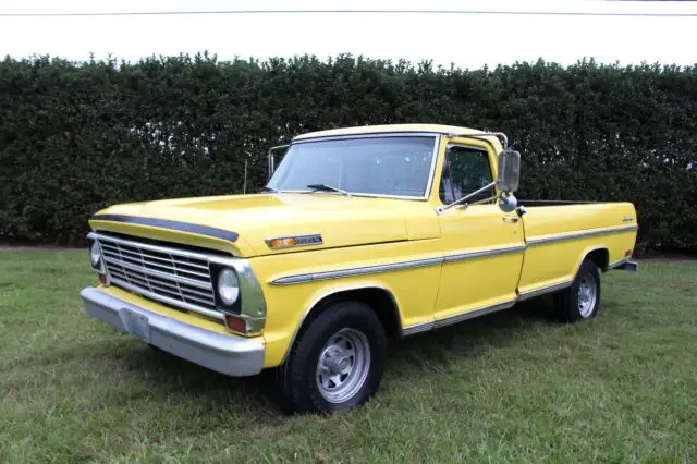 1969 ford f-100 ranger explorer 390 ps pb pickup truck v8 50+ hd pictures