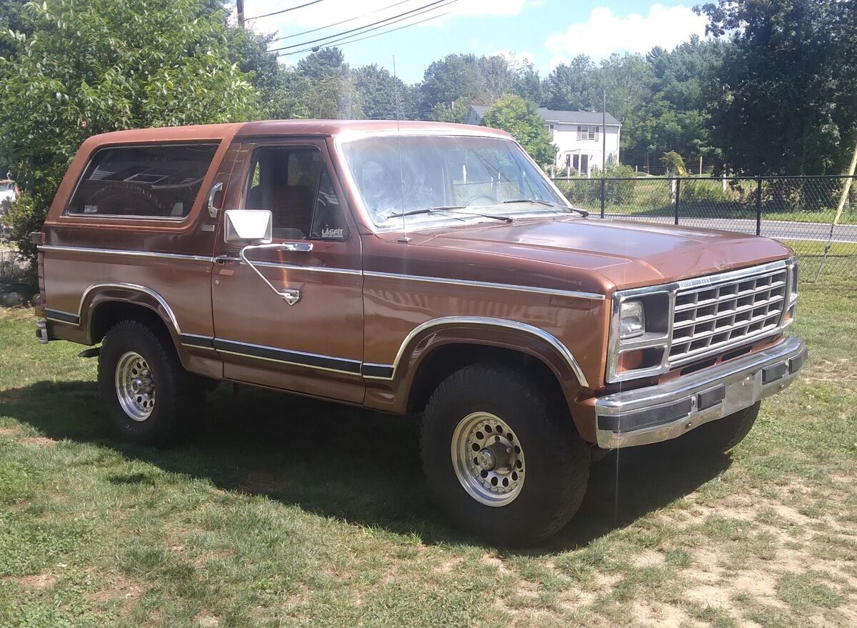1981 ford bronco original paint truck 92k