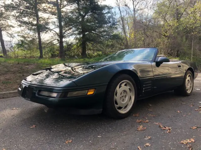 199w chevrolet corvette convertible 6 speed manual runs excellent