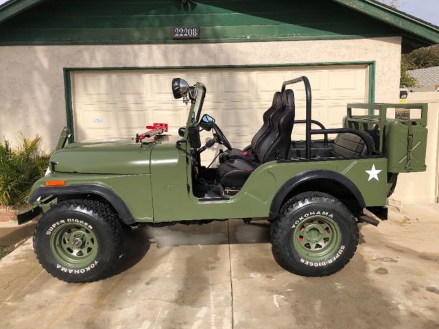 1975 jeep cj 5 restored in the style of an original willy's mb bantam gp