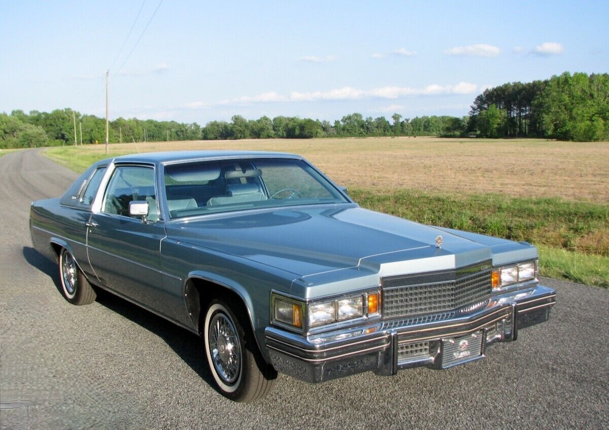 1979 cadillac coupe de ville 19k miles survivor. purchased from barrett-jackson!
