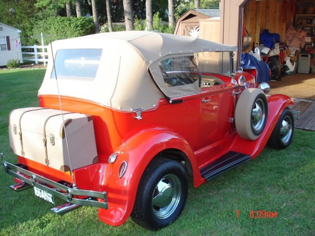 1930 ford model a patheon convertible replica