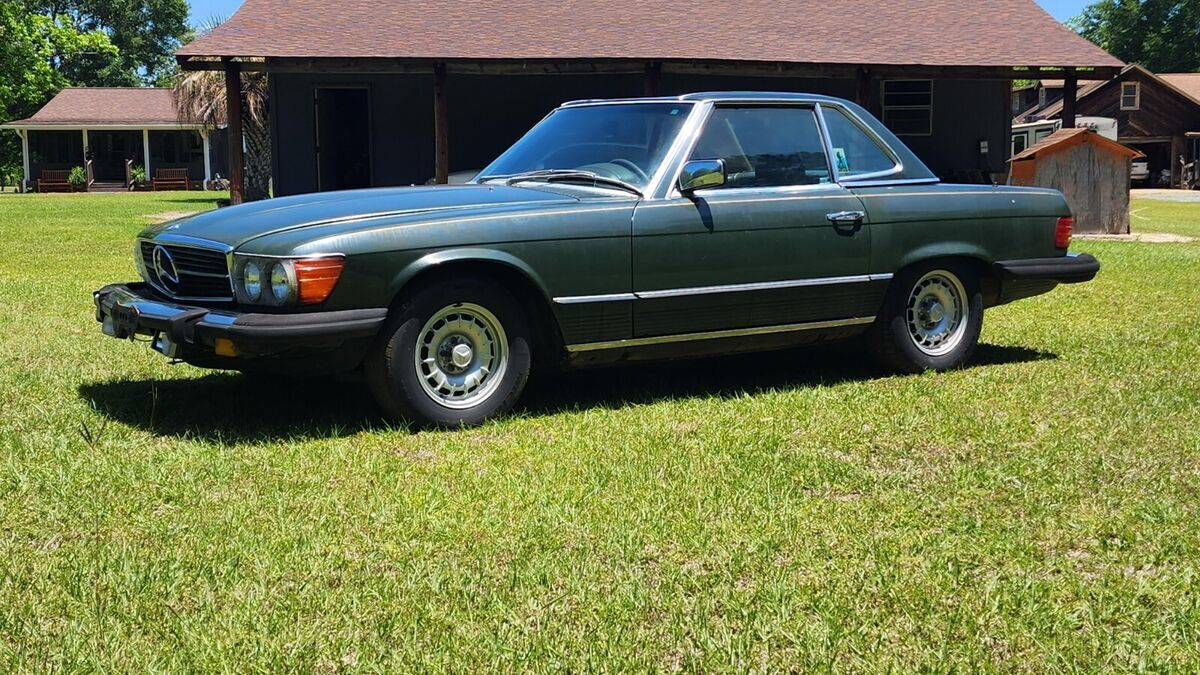 1985 mercedes benz 380 sl convertible with hard top southern owned clear title