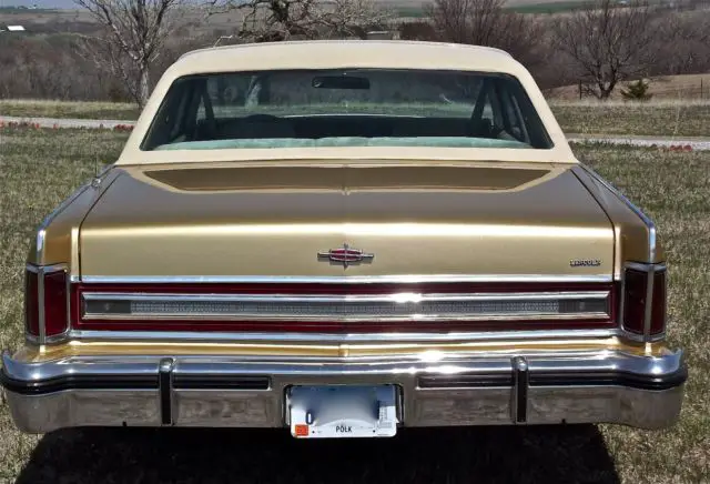 1979 lincoln continental town coupe 2 -door
