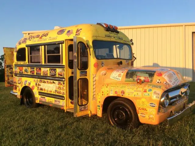 1956 ford short bus