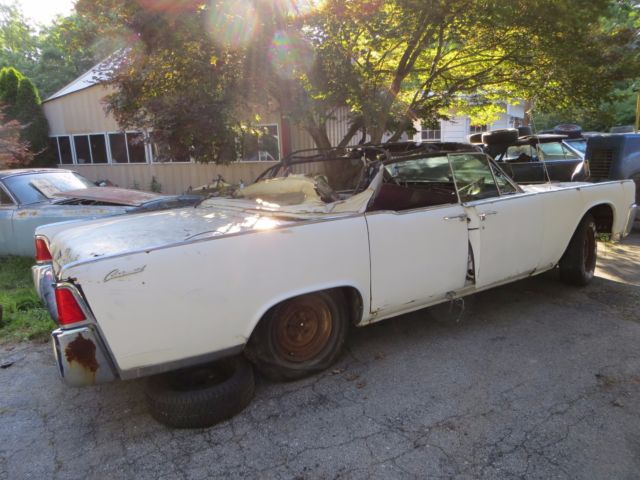 1964 lincoln continental convertible package 2 cars parts ? may deliver 1965