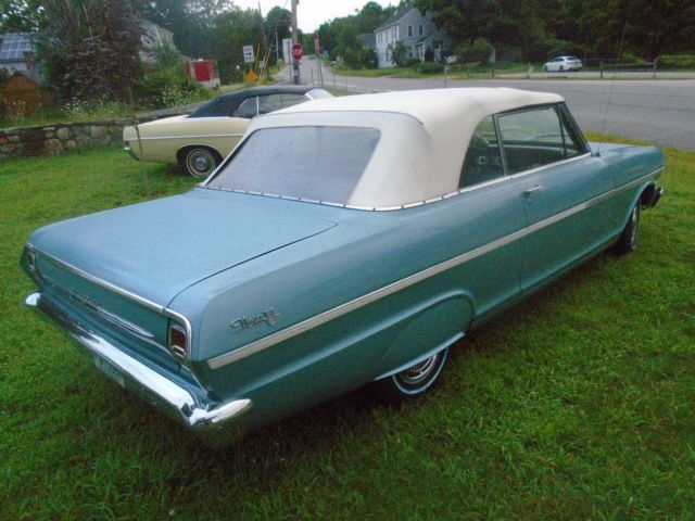1963 nova convertible, very nice condition, from an estate