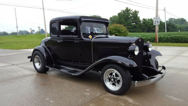 1931 chevy 5-window sport coupe street rod show winner built 350