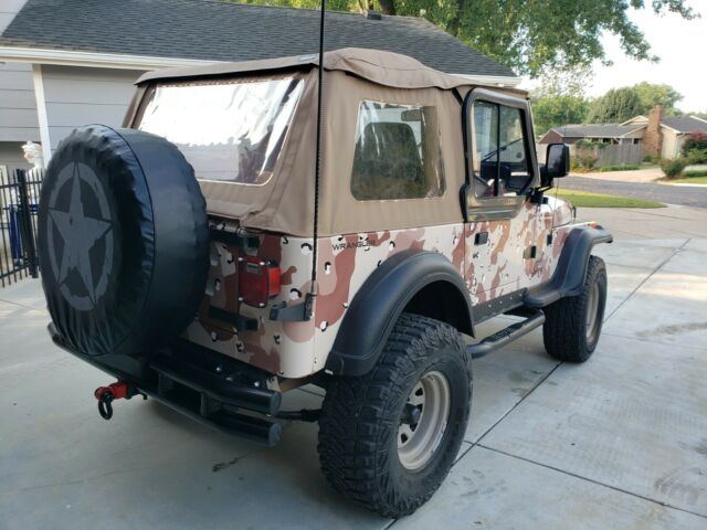 1992 jeep yj wrangler sahara