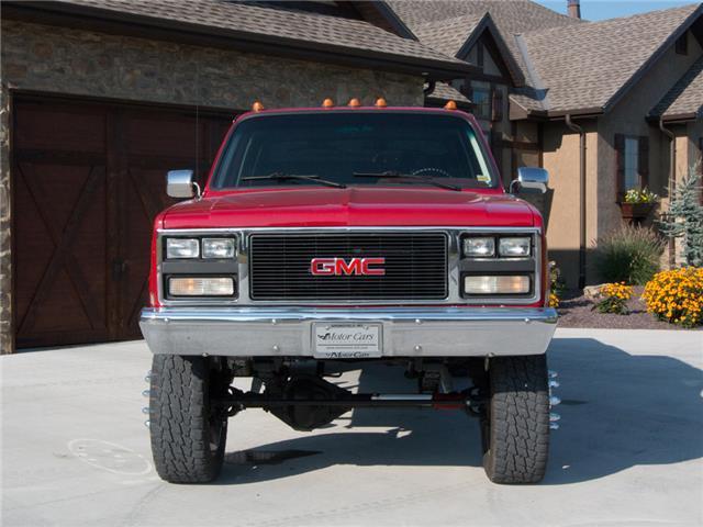 1991 gmc 3500 pickups 99108 miles red 8 cylinder engine automatic