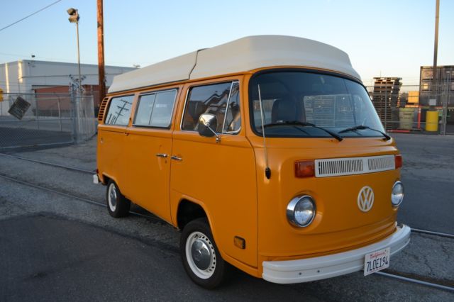 1977 vw bus camper riviera westfalia *exc. interior and exterior condition*
