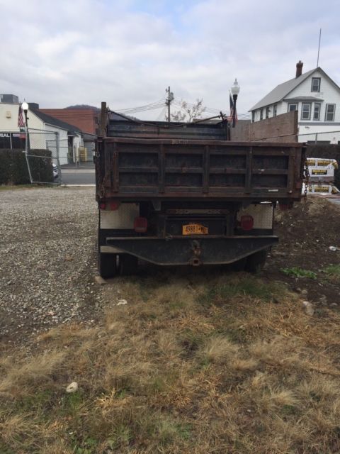 strong 1986 f 350 mason dump 55,567 original miles deisel