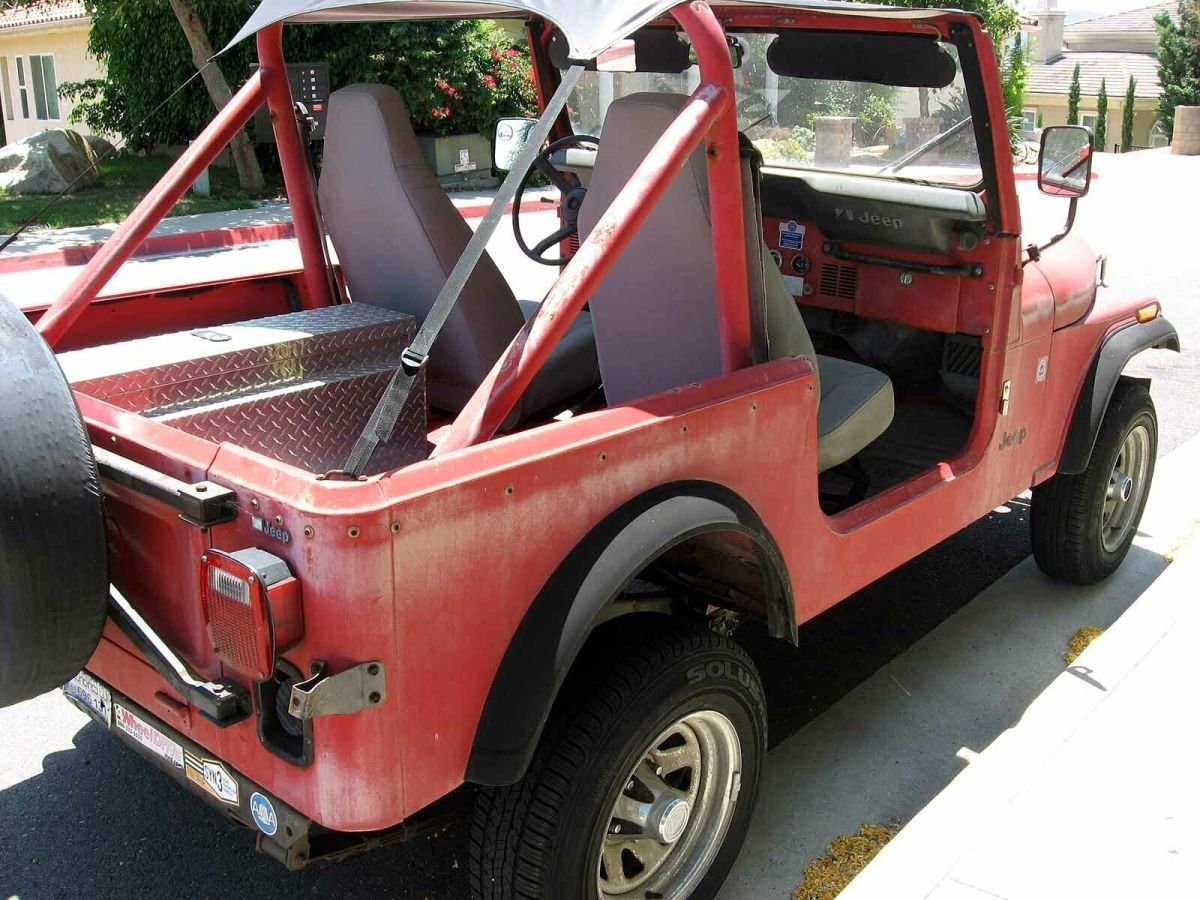 no reserve! san diego jeep, 98,000 original miles, great patina, original paint