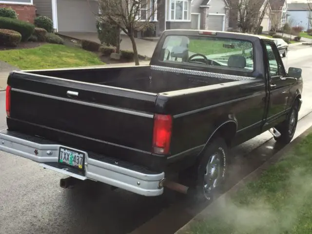 1994 f250 xl black rare 5.0l w/5spd/ac 77k driven miles, tow vehicle, immaculate