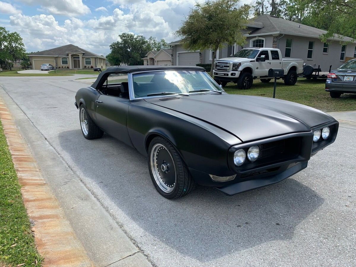 1968 pontiac firebird convertible. rebuilt pontiac 400ci. auto. very nice car!