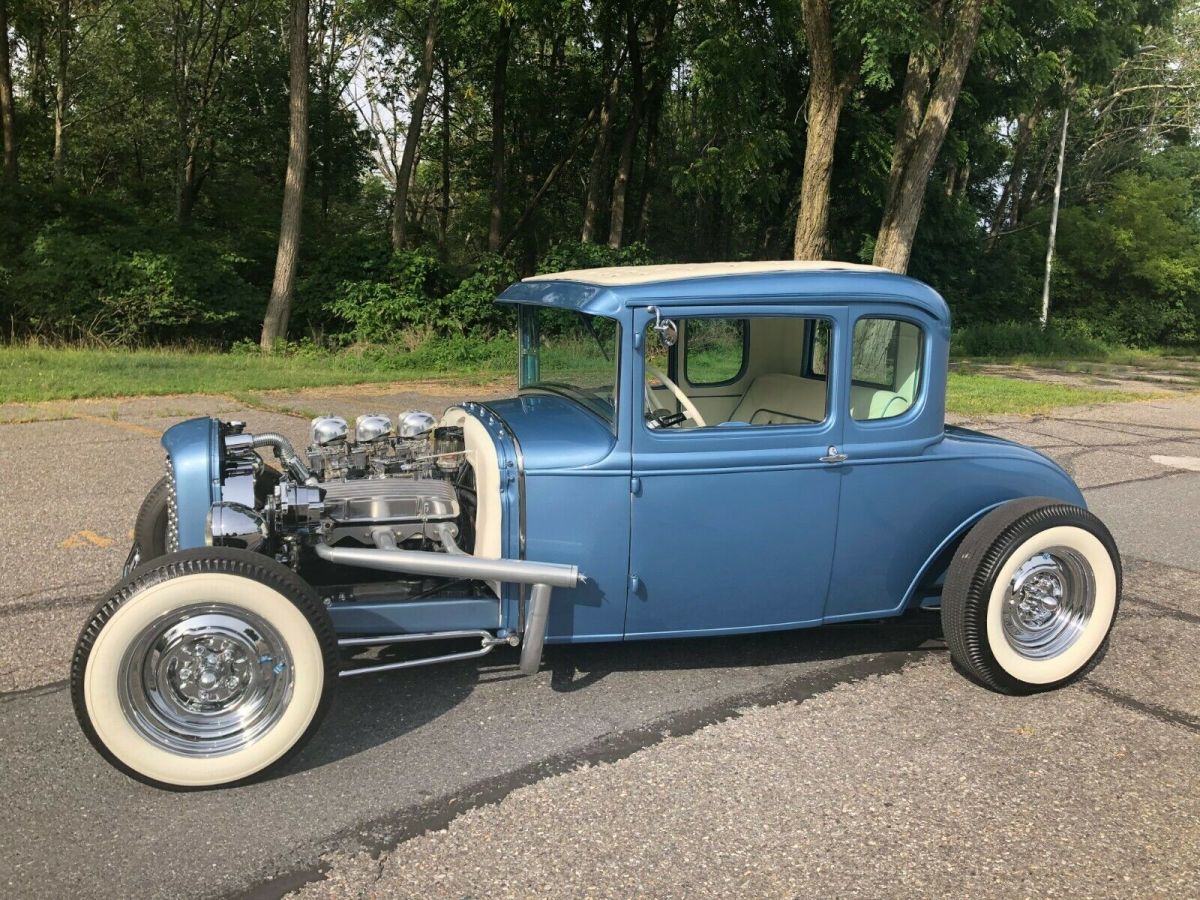 1930 ford model a 5 window coupe hot street rat rod chevy small block v8 showcar