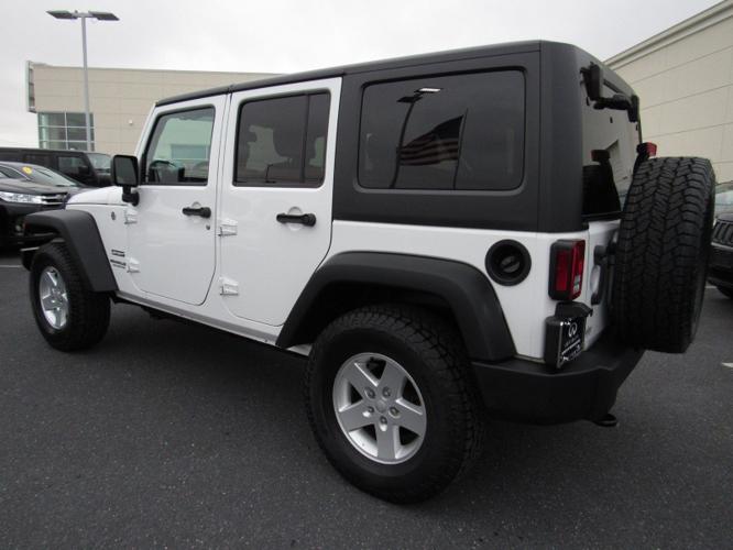 used 2017 jeep wrangler sport mechanicsburg, pa 17050 for sale in defense depot, pennsylvania